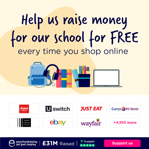 link to easyfundraising website