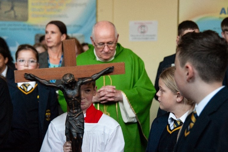 Photograph of Year 7 Welcome Mass